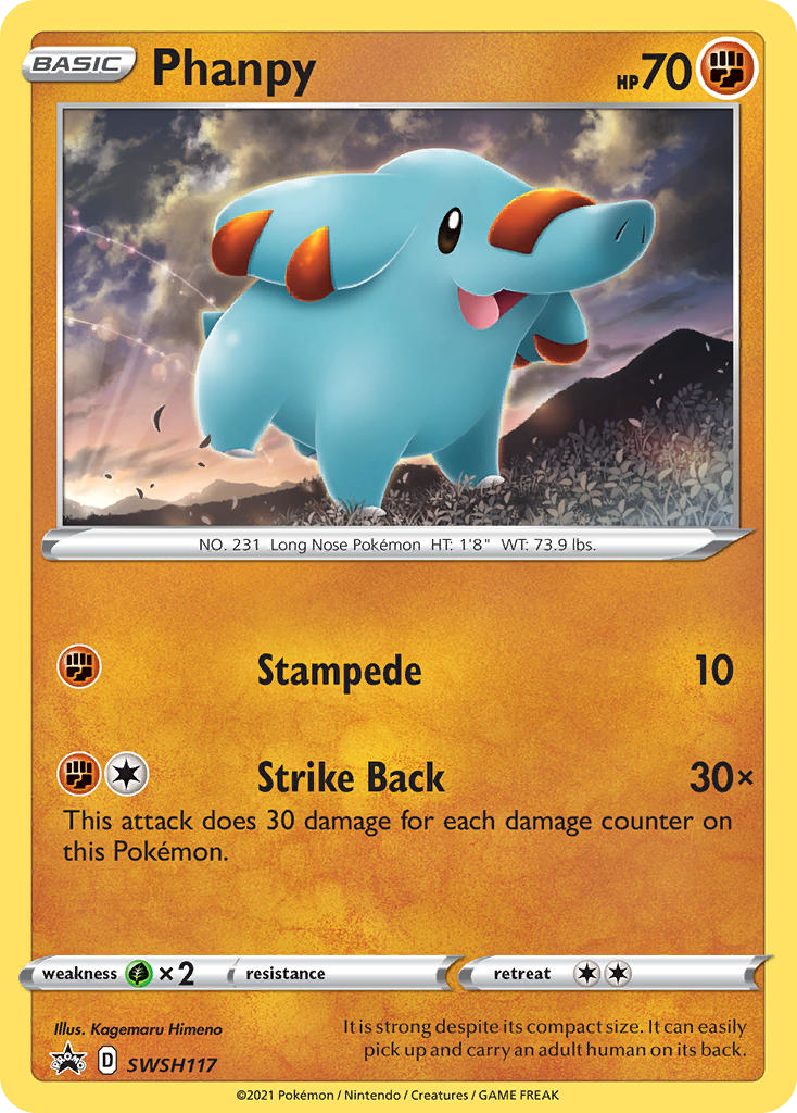 Phanpy 117/304 Promo