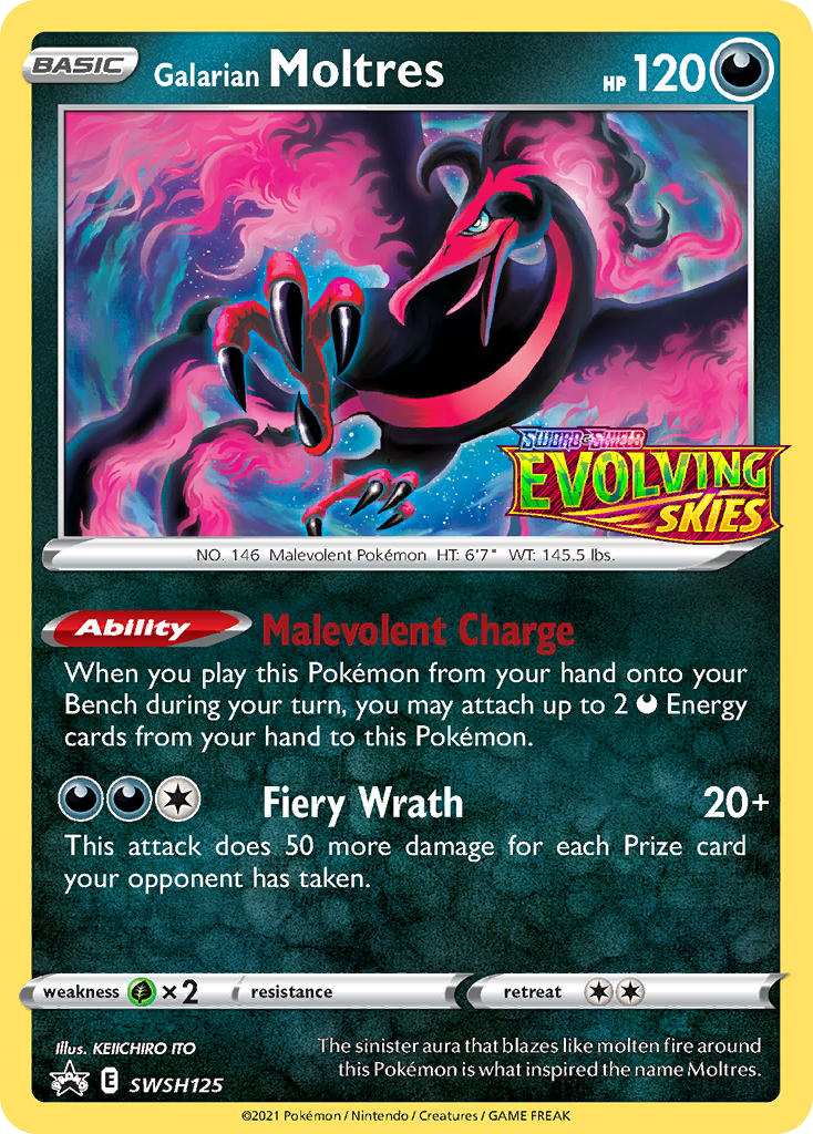 Galarian Moltres 125/304 Promo