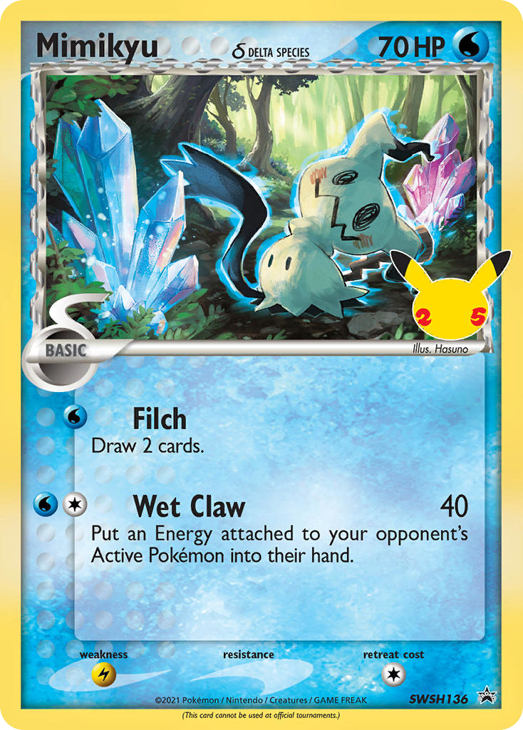 Mimikyu δ 136/304 Promo