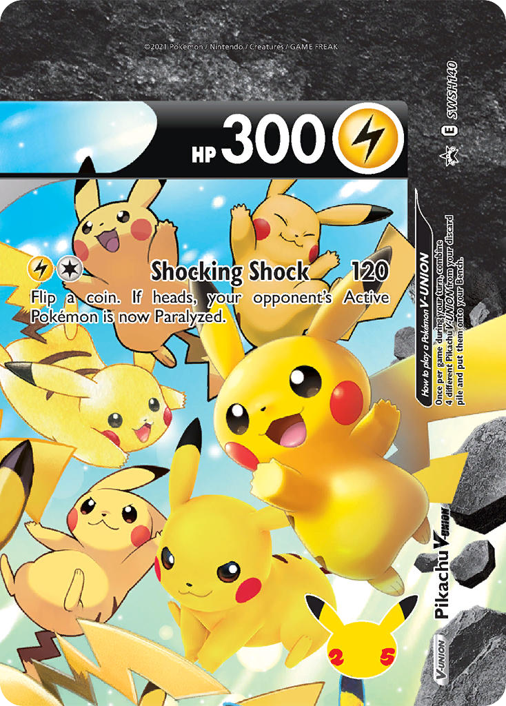 Pikachu V-UNION 140/304 Promo