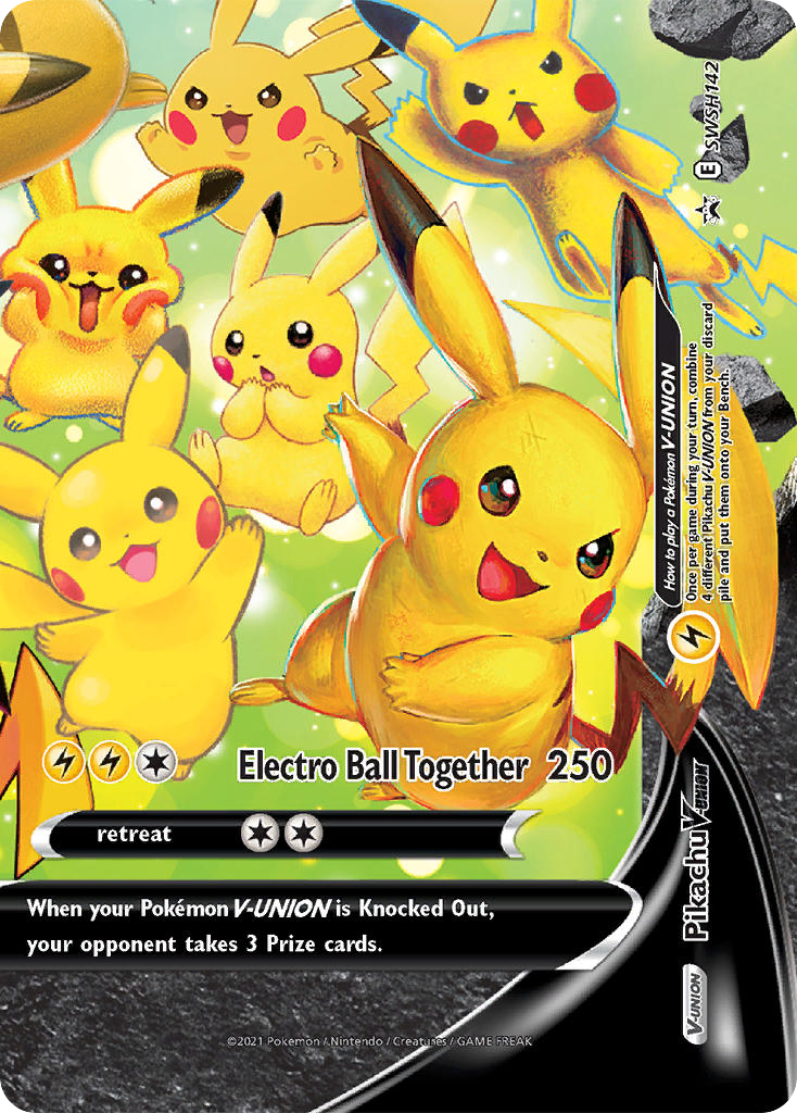 Pikachu V-UNION 142/304 Promo