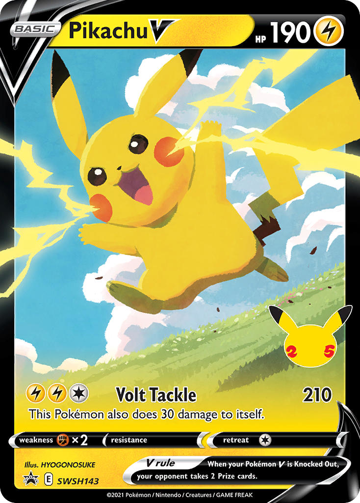 Pikachu V 143/304 Promo