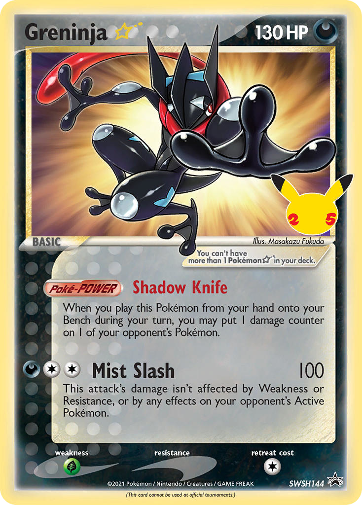Greninja ★ 144/304 Promo