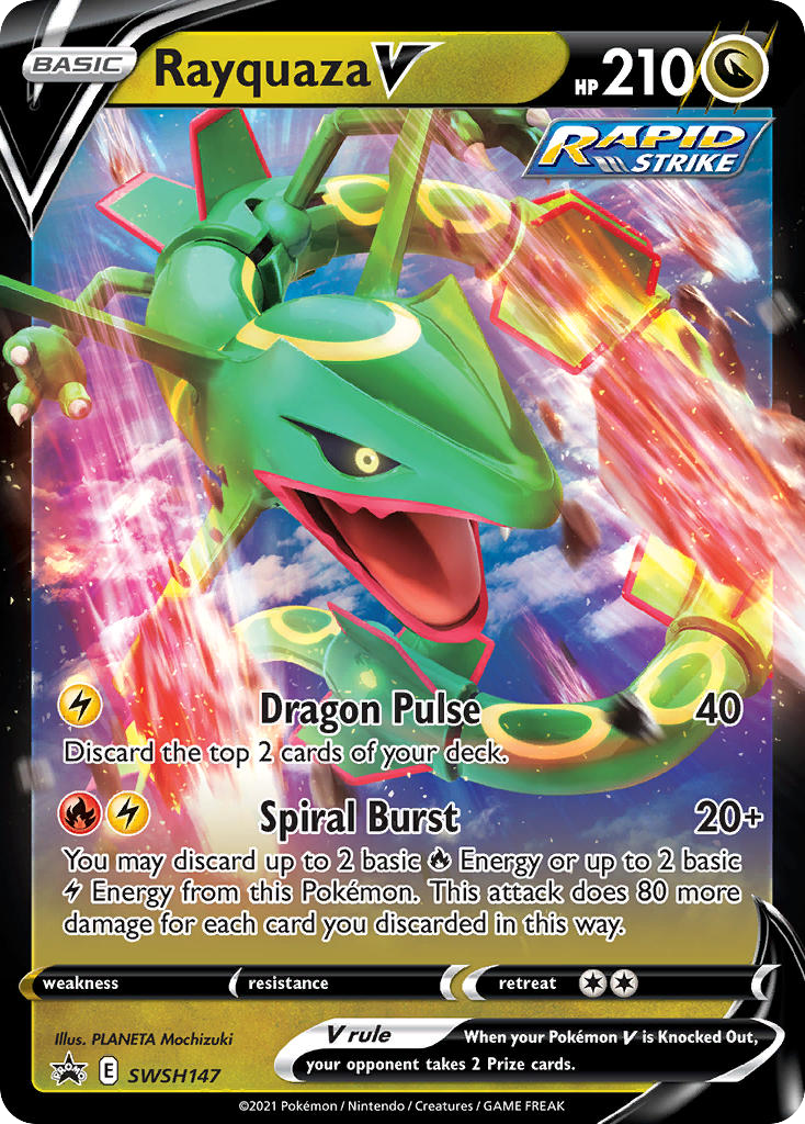 Rayquaza V 147/304 Promo