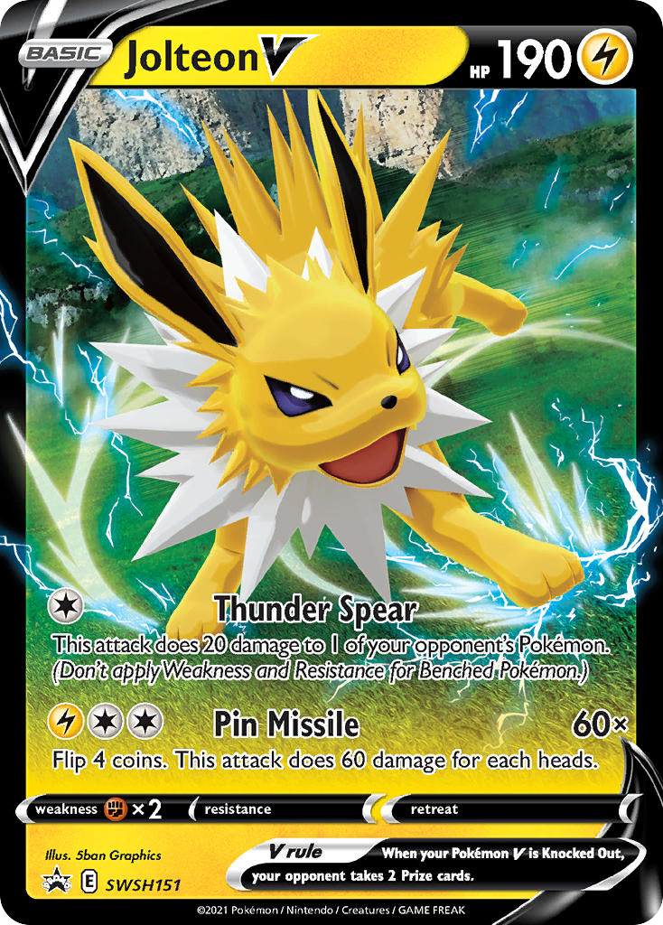 Jolteon V 151/304 Promo