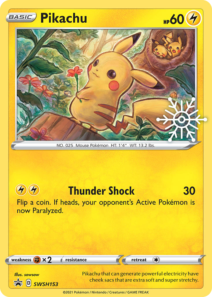 Pikachu 153/304 Promo