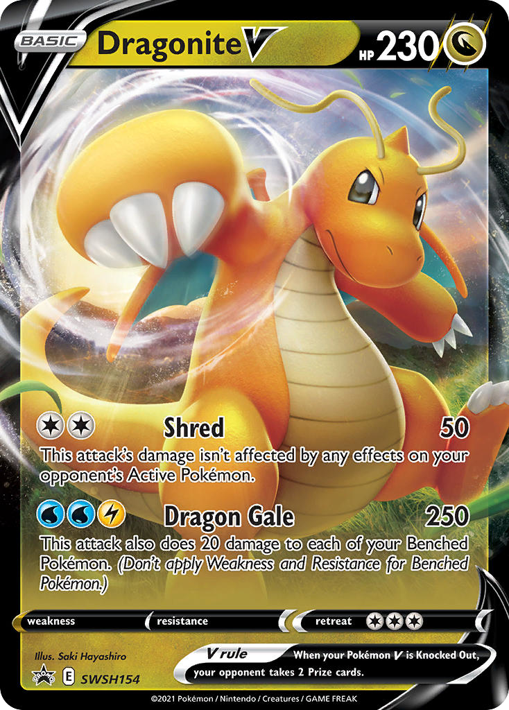 Dragonite V 154/304 Promo
