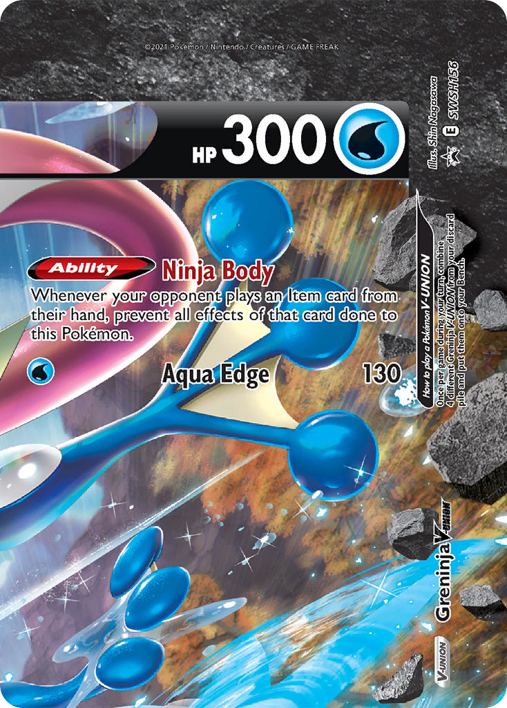 Greninja V-UNION 156/304 Promo