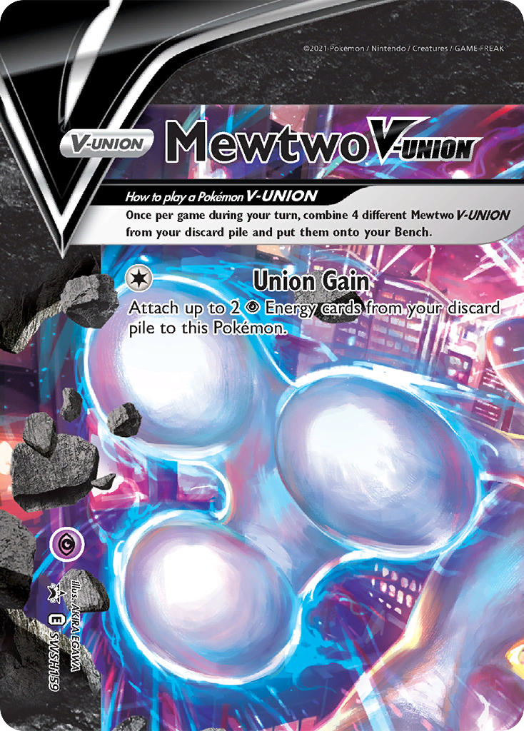 Mewtwo V-UNION 159/304 Promo