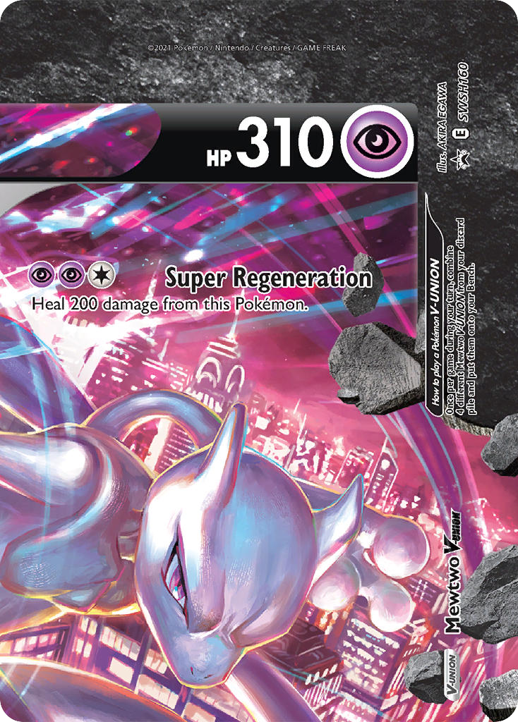 Mewtwo V-UNION 160/304 Promo
