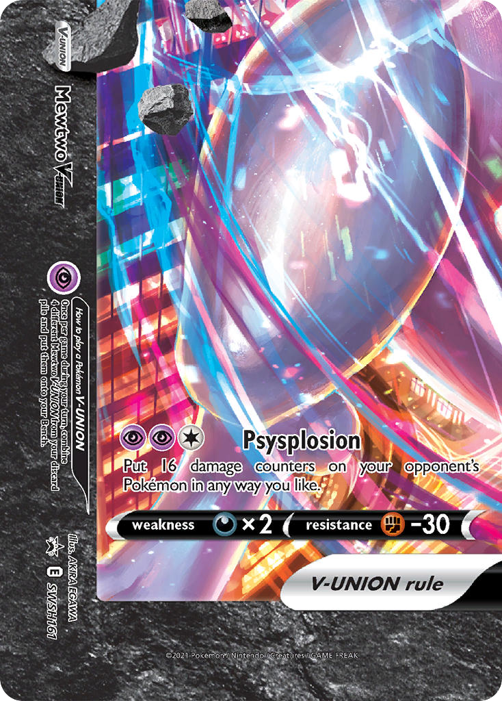 Mewtwo V-UNION 161/304 Promo