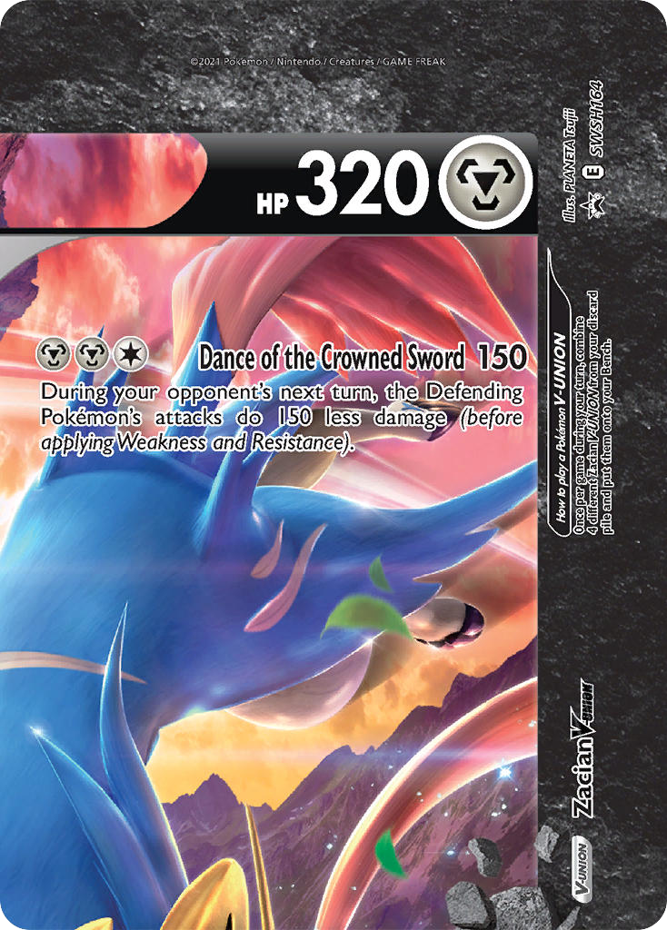 Zacian V-UNION 164/304 Promo