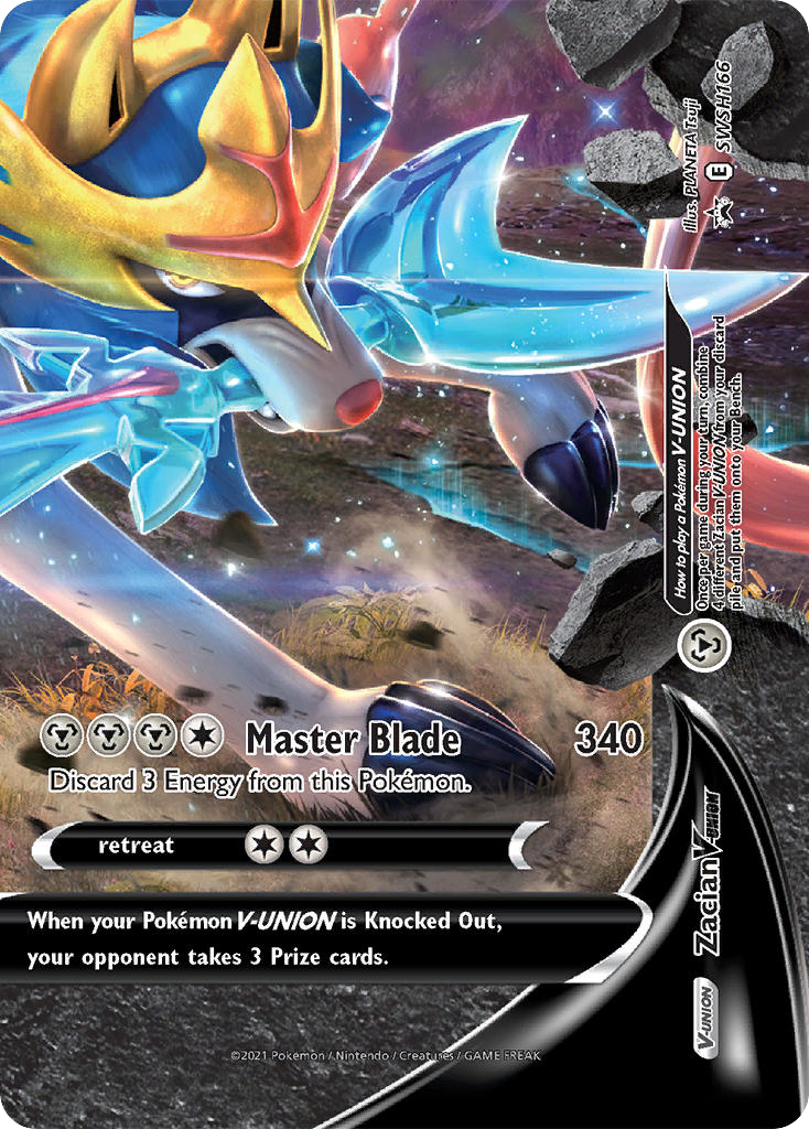 Zacian V-UNION 166/304 Promo