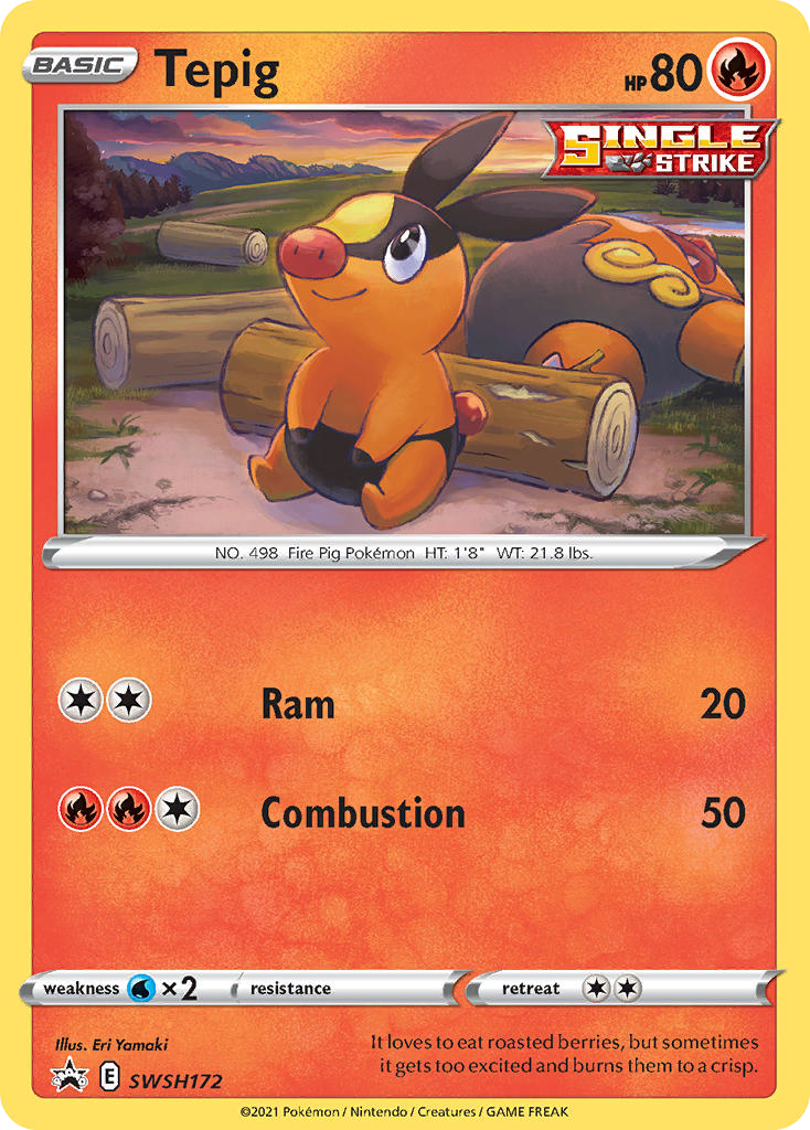 Tepig 172/304 Promo