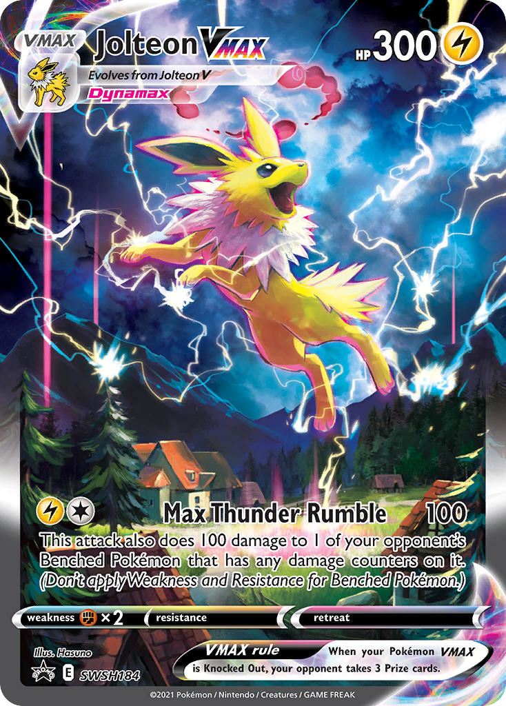 Jolteon VMAX 184/304 Promo