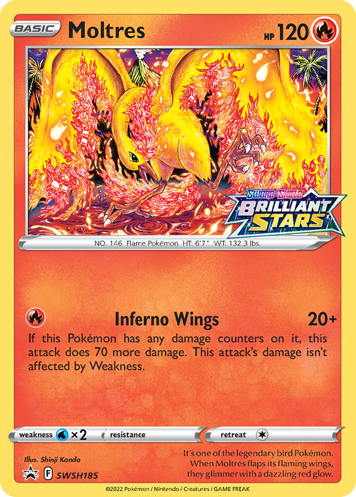 Moltres 185/304 Promo