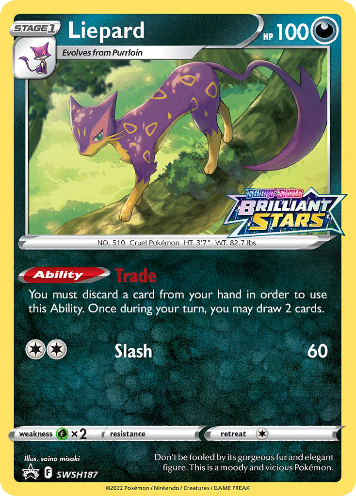 Liepard 187/304 Promo