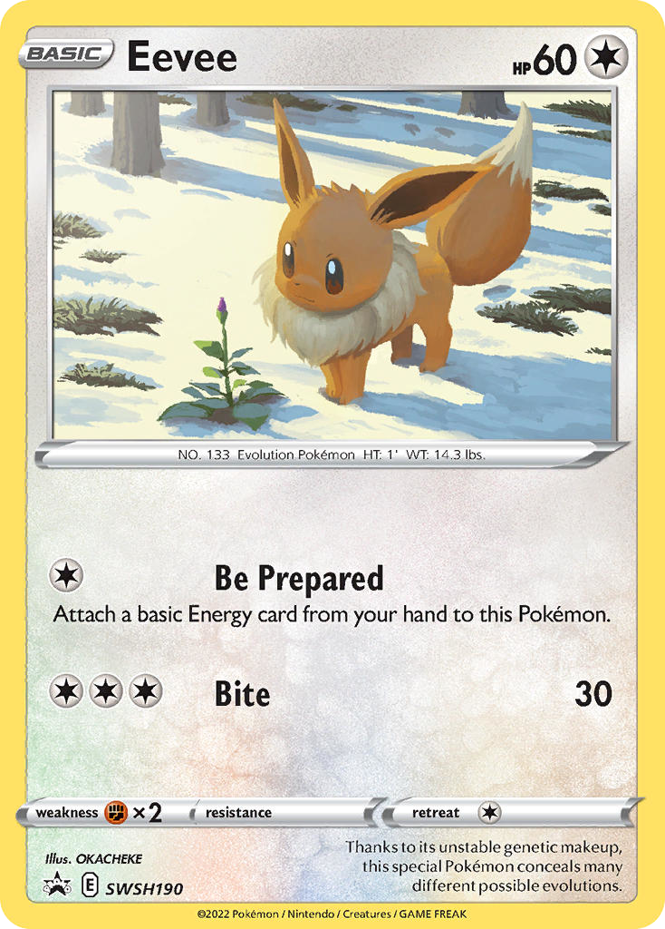 Eevee 190/304 Promo