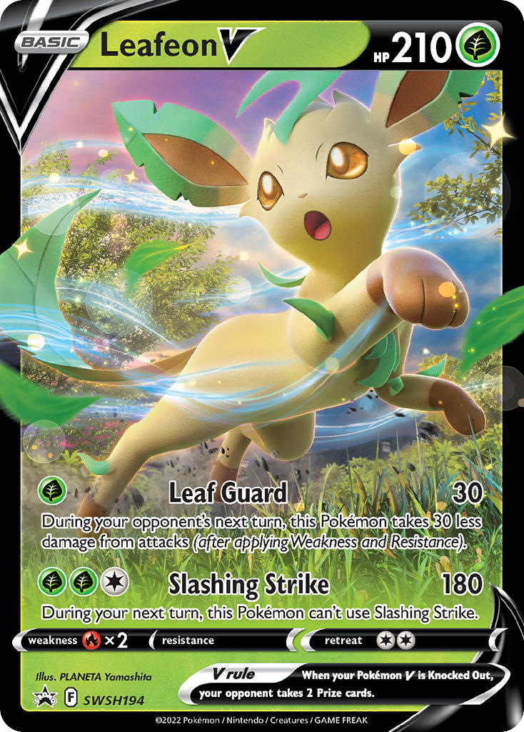 Leafeon V 194/304 Promo