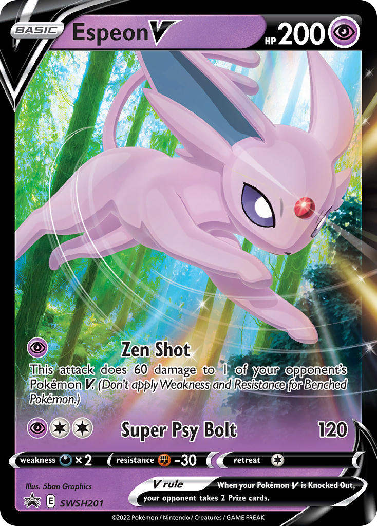 Espeon V 201/304 Promo