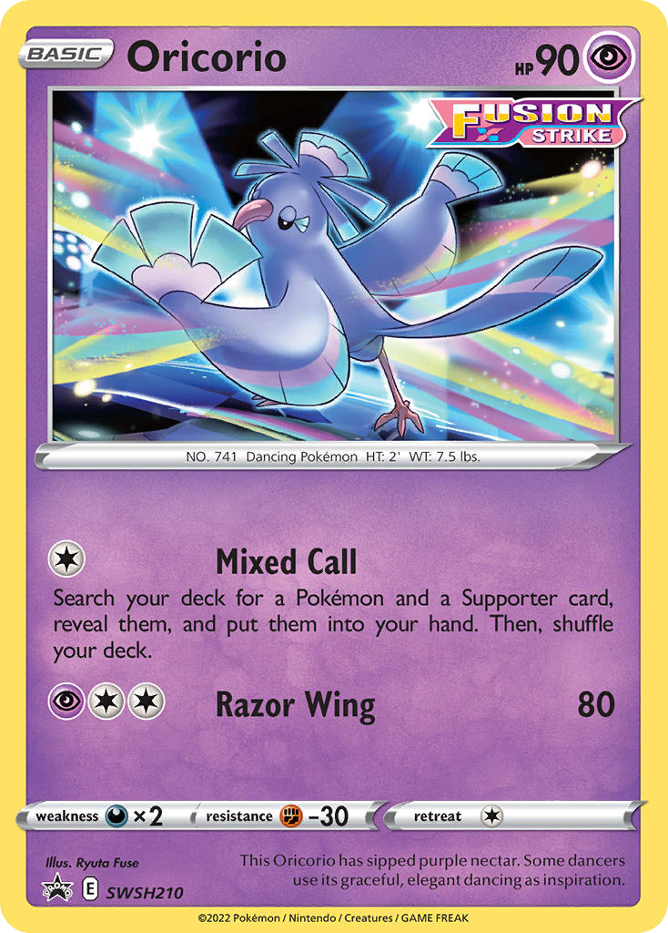 Oricorio 210/304 Promo