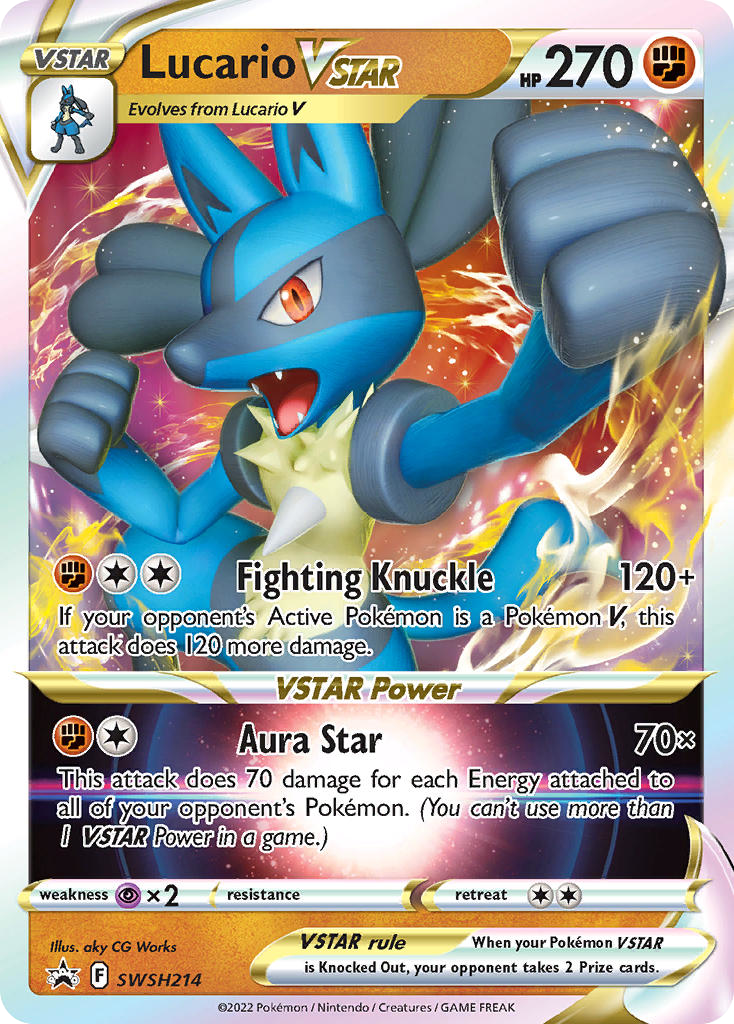 Lucario VSTAR 214/304 Promo
