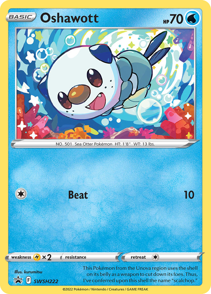 Oshawott 222/304 Promo