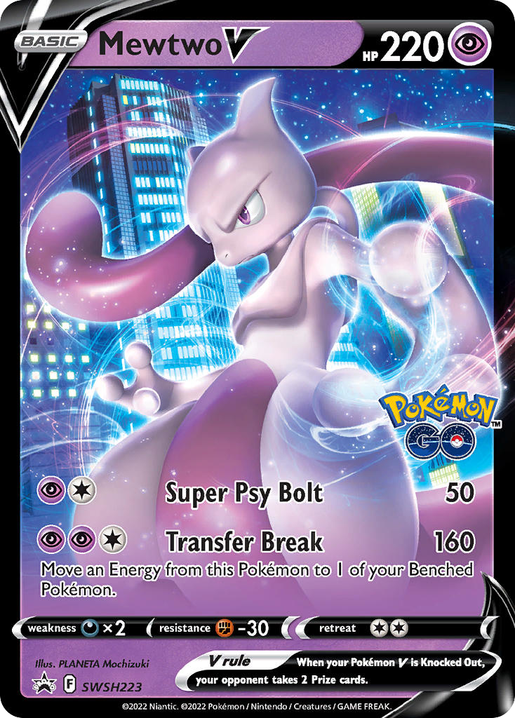 Mewtwo V 223/304 Promo