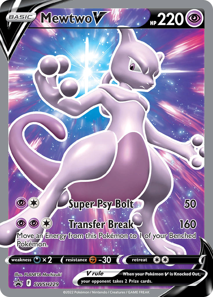 Mewtwo V 229/304 Promo