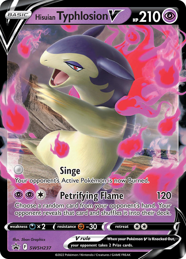 Hisuian Typhlosion V 237/304 Promo