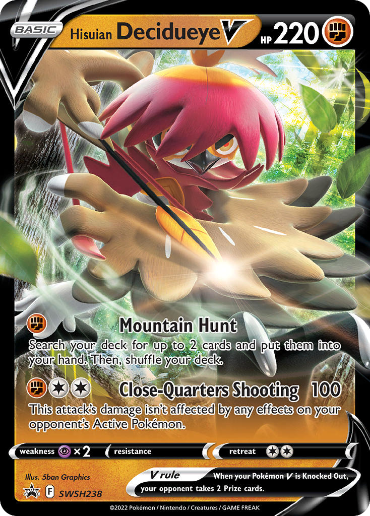 Hisuian Decidueye V 238/304 Promo