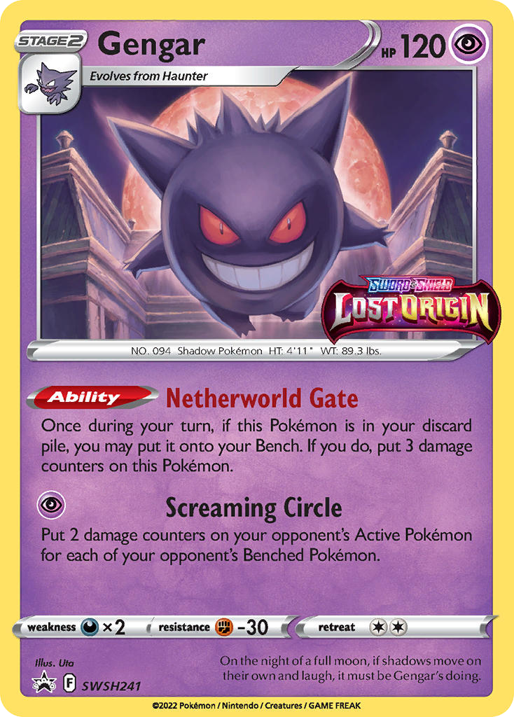 Gengar 241/304 Promo