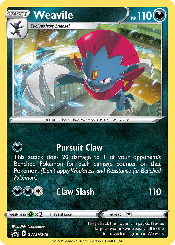 Weavile 246/304 Promo