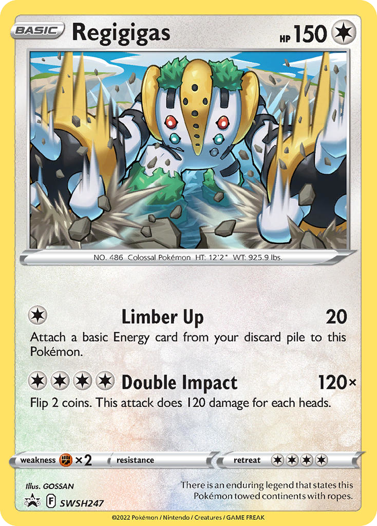 Regigigas 247/304 Promo