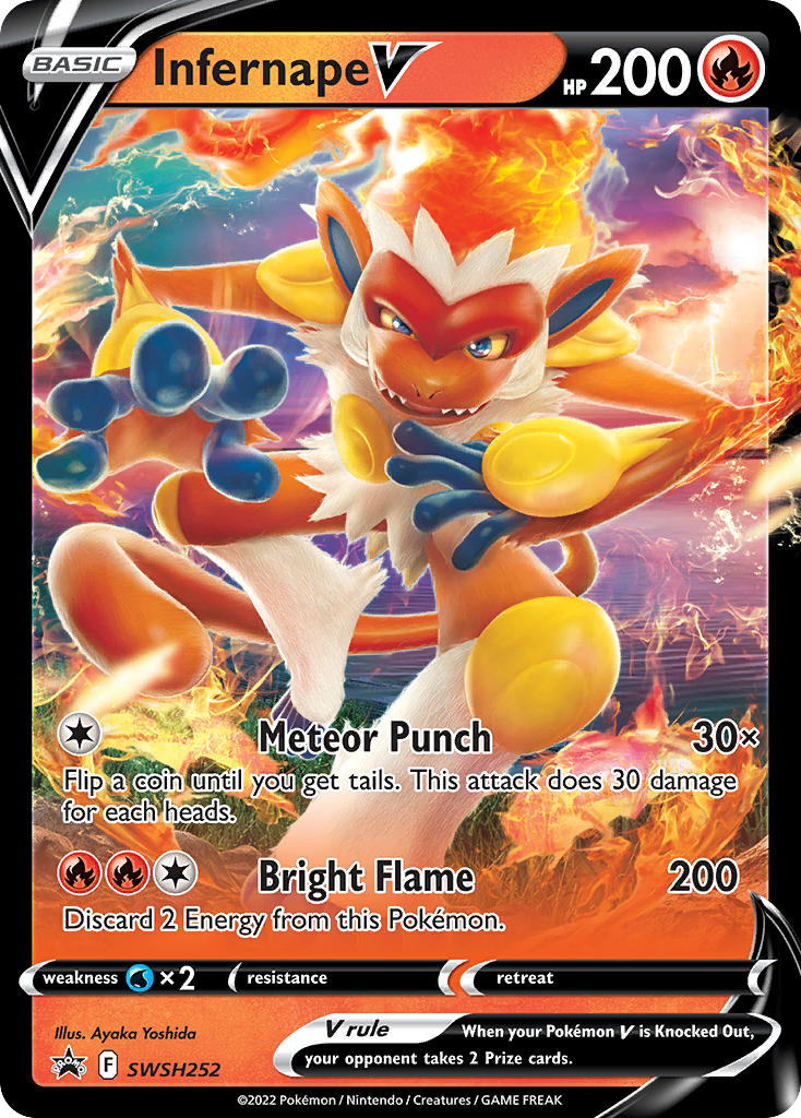 Infernape V 252/304 Promo