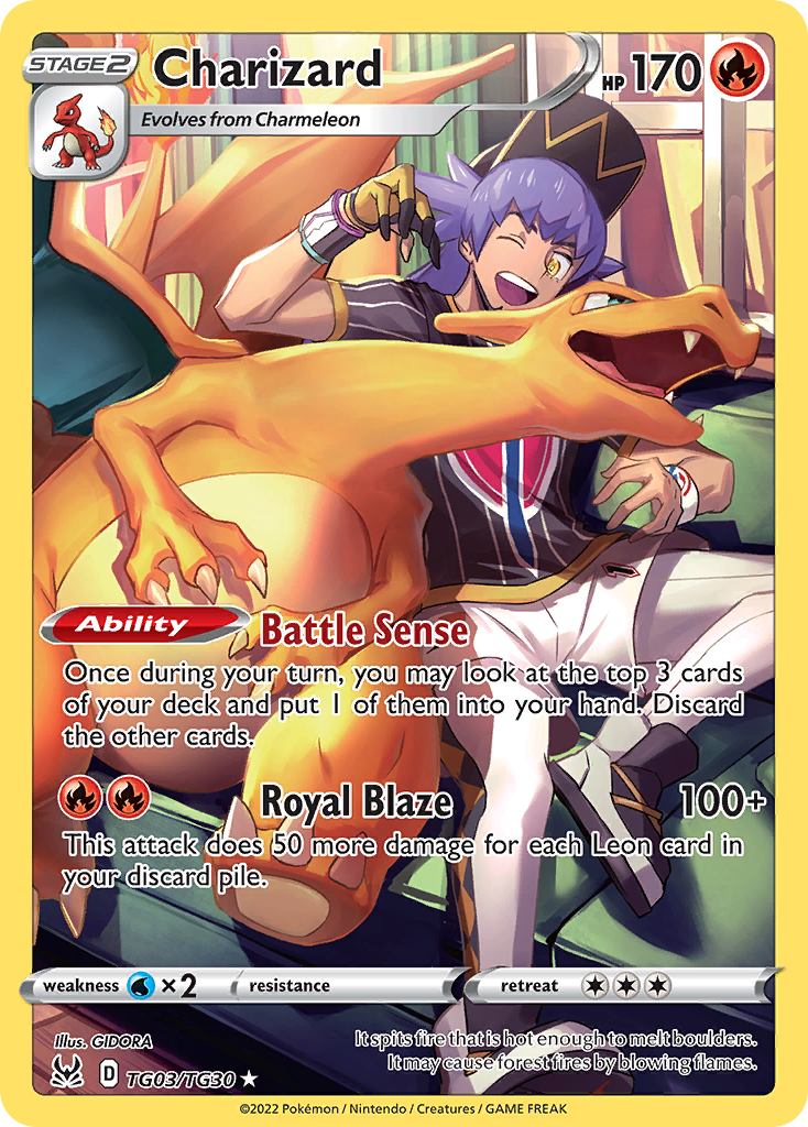 Charizard 003/30 Trainer Gallery Rare Holo