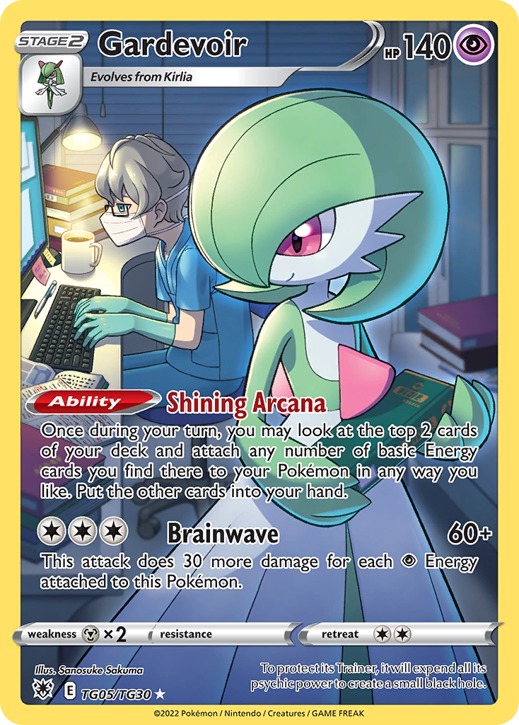 Gardevoir 005/30 Trainer Gallery Rare Holo