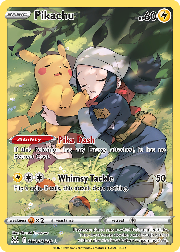 Pikachu 005/30 Trainer Gallery Rare Holo