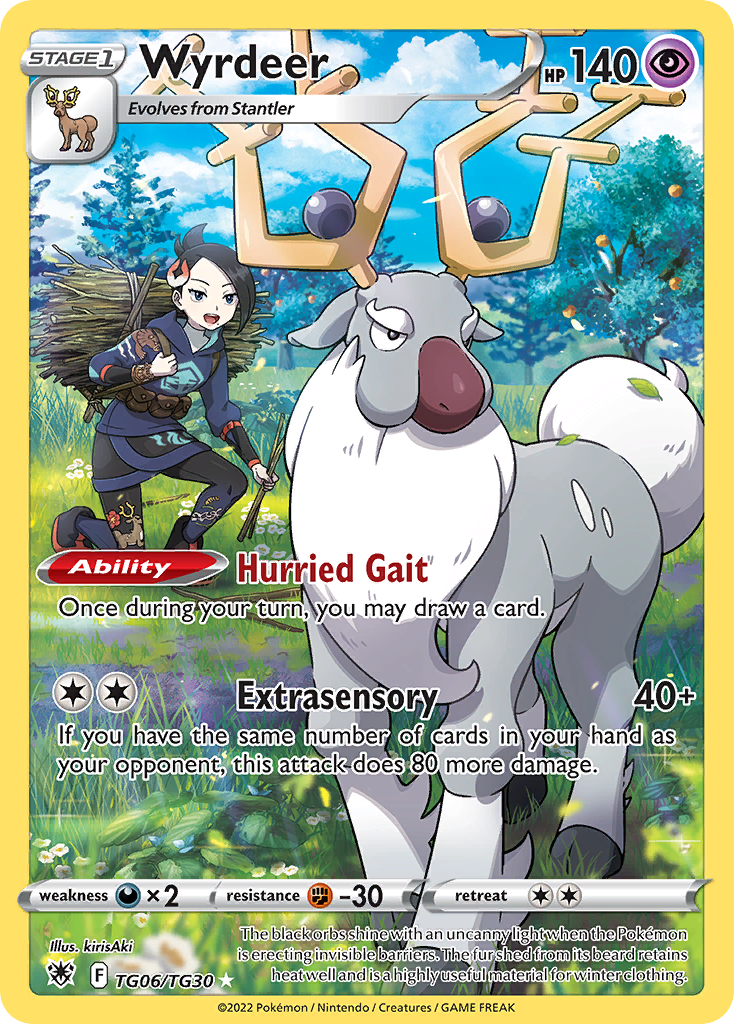 Wyrdeer 006/30 Trainer Gallery Rare Holo