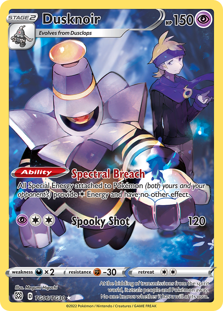Dusknoir 006/30 Trainer Gallery Rare Holo