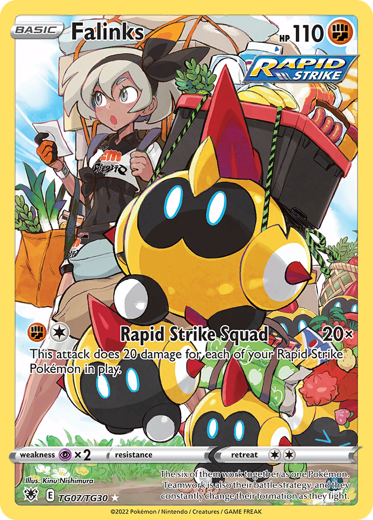Falinks 007/30 Trainer Gallery Rare Holo