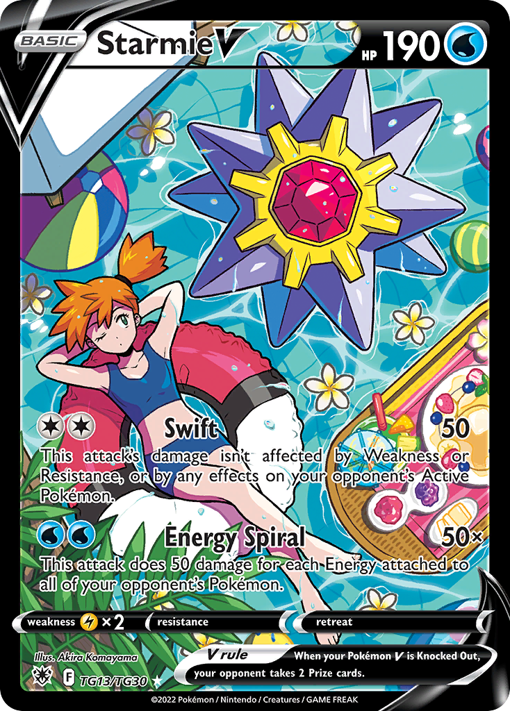 Starmie V 013/30 Rare Holo V