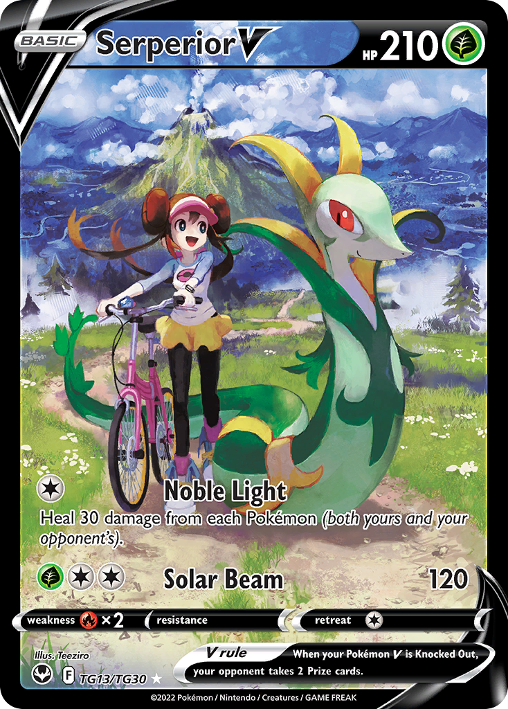 Serperior V 013/30 Rare Holo V