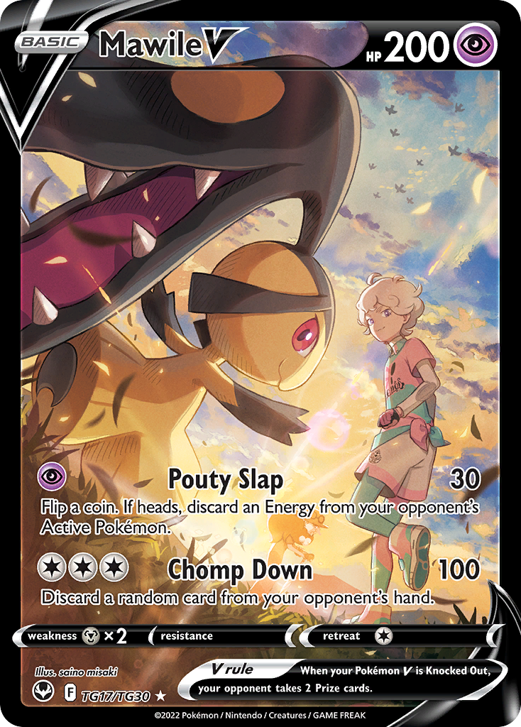 Mawile V 017/30 Rare Holo V