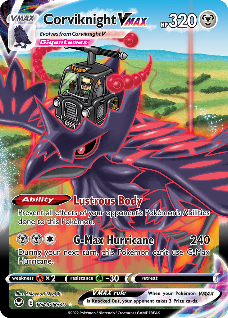 Corviknight VMAX 019/30 Rare Holo VMAX