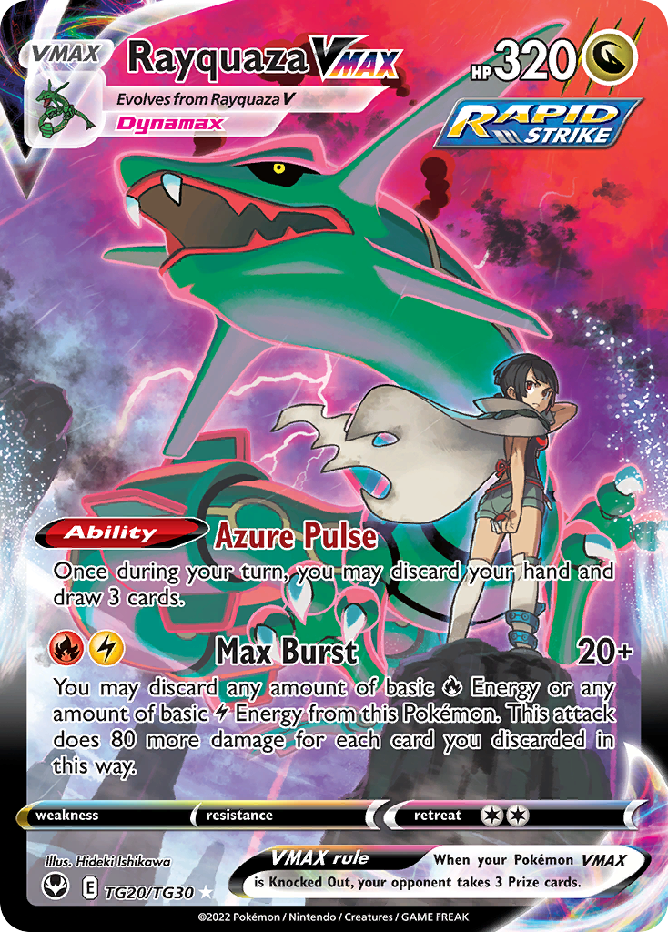Rayquaza VMAX 020/30 Rare Holo VMAX