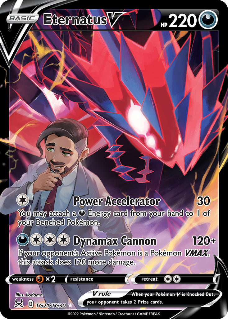Eternatus V 021/30 Rare Holo V
