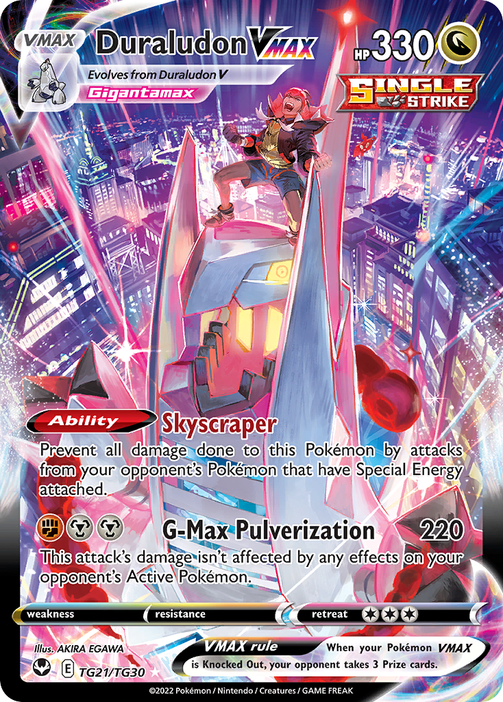 Duraludon VMAX 021/30 Rare Holo VMAX