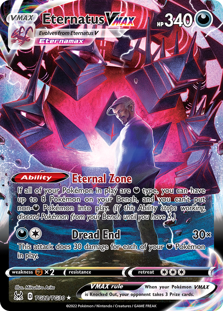 Eternatus VMAX 022/30 Rare Holo VMAX