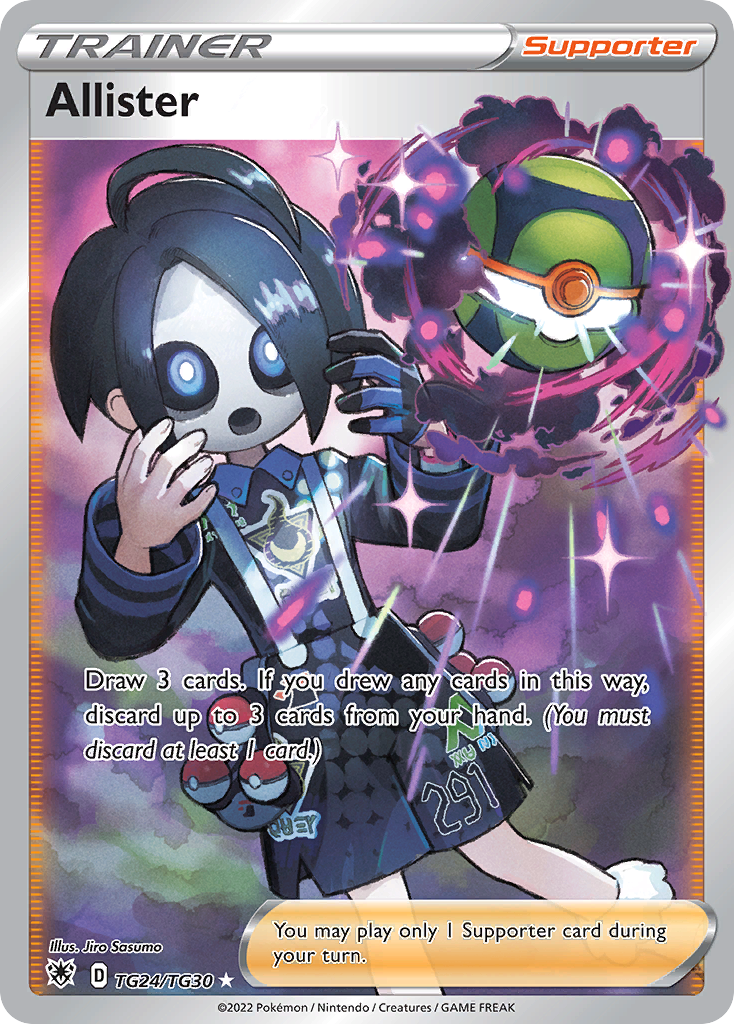 Allister 024/30 Rare Ultra